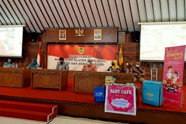 Kinerja Aksi Konvergensi Stunting Kabupaten Klaten Diapresiasi