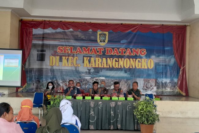 Lima Desa di Karangnongko Jadi Locus Penanganan Kemiskinan Ekstrim