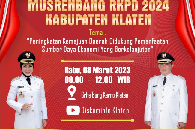 MUSRENBANG KABUPATEN KLATEN TAHUN 2024