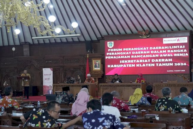 Perangkat Daerah Kabupaten Klaten Gelar FPD