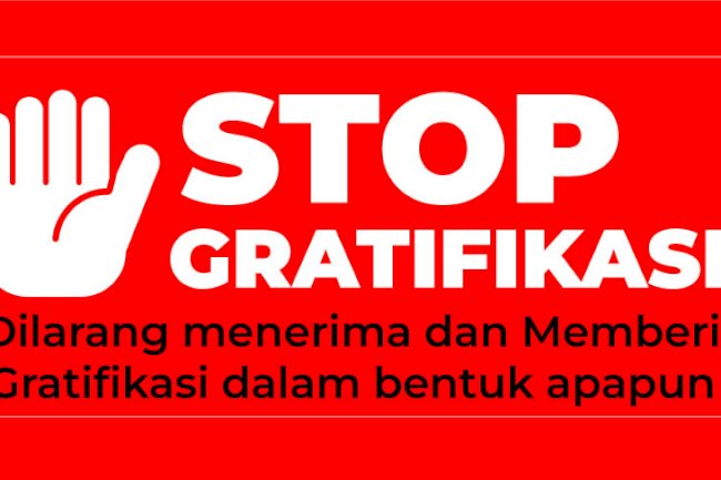 Bappedalitbang Tolak Gratifikasi