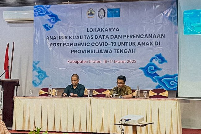 Lokakarya Analisis Data dan Perencanaan Post Pandemic Covid-19 Untuk Anak di Provinsi Jawa Tengah