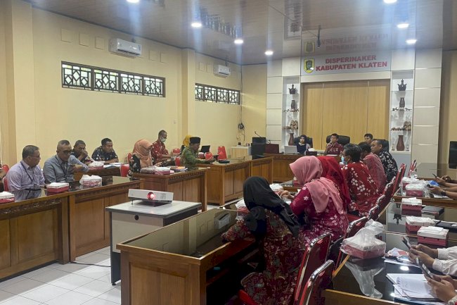 Bappedalitbang Gelar Rakor Intervensi Penanganan Kemiskinan Esktrem Kabupaten Klaten