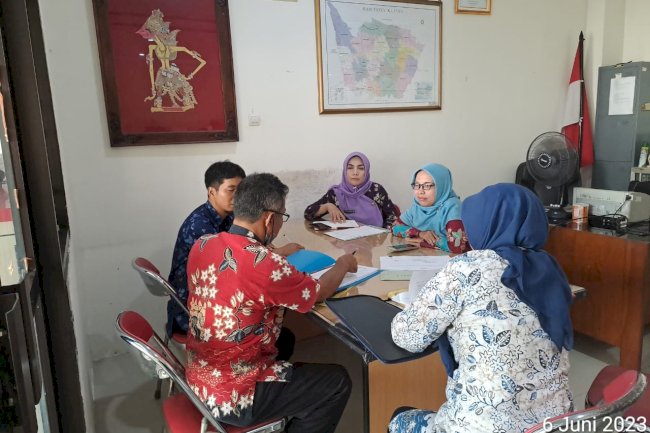 Kunjungan Tim Kelompok Kerja (POKJA) Monitoring di Bappedalitbang Klaten