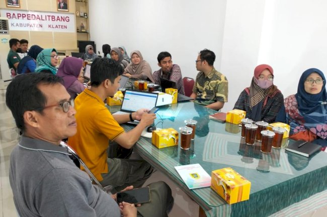 Pemantauan dan Evaluasi Perkembangan SDI di Kabupaten Klaten