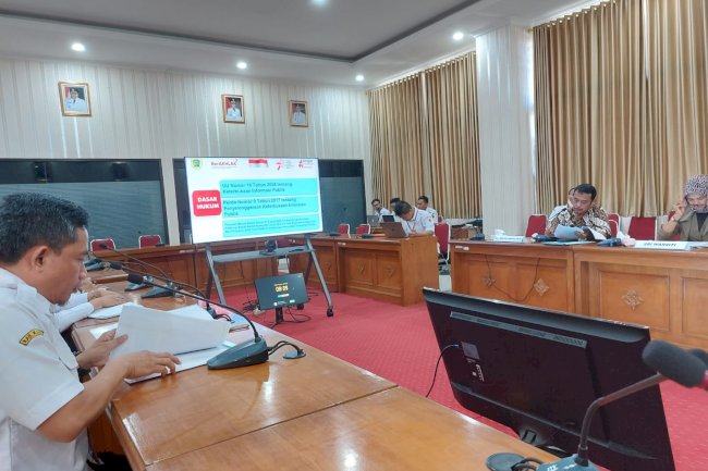 Bappedalitbang Ikuti Uji Publik KIP Award Klaten 2023