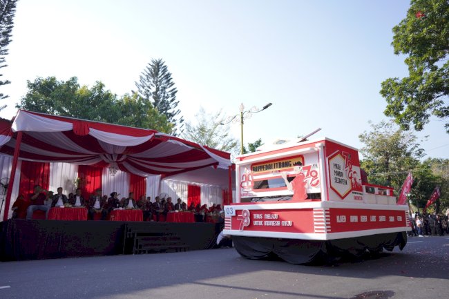 Bappedalitbang Meriahkan Karnaval Pembangunan Klaten 2023