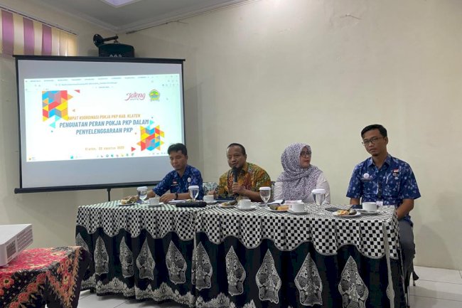 Rapat Kerja POKJA PKP Kabupaten Klaten