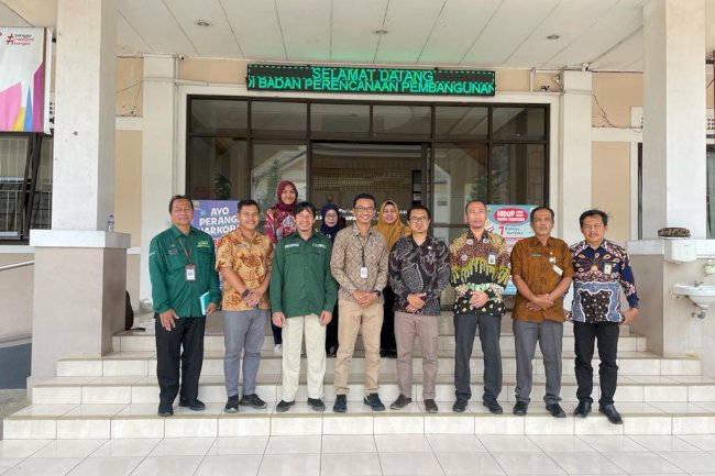 Tim Forum Satu Data Klaten Kunjungi Bappppeda Kabupaten Sumedang