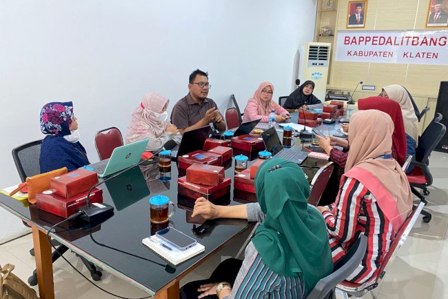 Desk Evaluasi Penganggaran APBD Kabupaten Klaten Tahun 2023