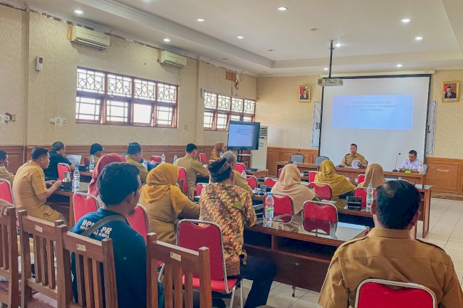 Bappedalitbang Klaten Selenggarakan   Focus Group Disscussion (FGD) Pengukuran   Indeks  Perkembangan Kawasan Perdesaan (I-PKP) Tahun 2023