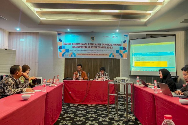 Rakor Penilaian Tangkis Award Tahun 2023