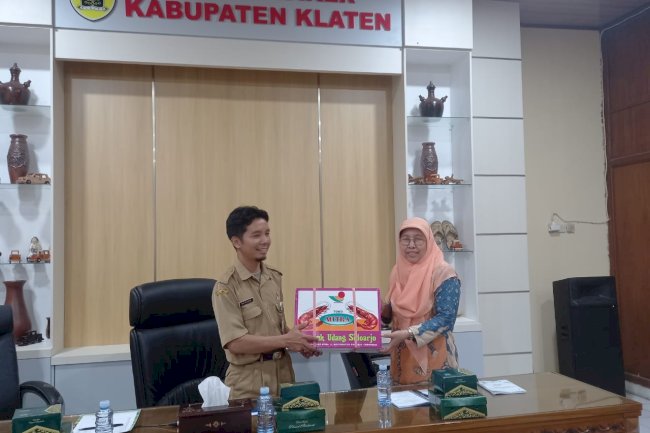 Menerima Kunjungan Kerja Dari Bappeda Kabupaten Sidoarjo