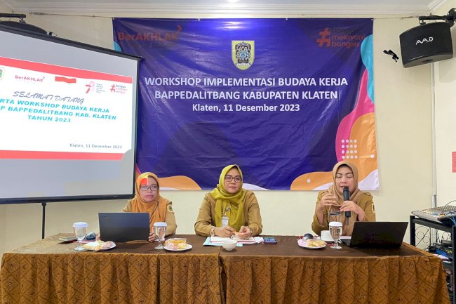 Ciptakan Budaya Kerja ASN dengan “BerAKHLAK” dan “Bangga Melayani Bangsa”