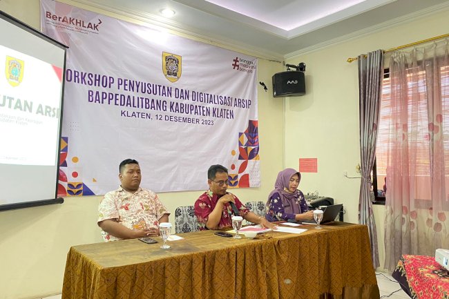 Workshop Penyusutan dan Digitalisasi Arsip