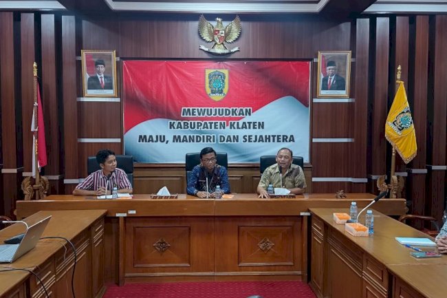 Menerima Kunjungan Kerja Dari Bappedalitbang Kabupaten Magetan