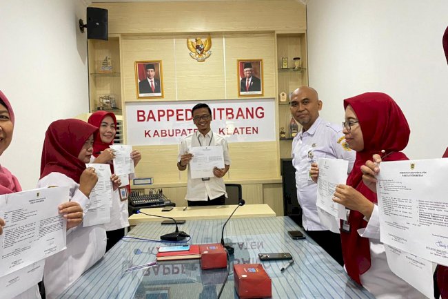 ASN Bappedalitbang Teken Pakta Integritas dan Perjanjian Kinerja
