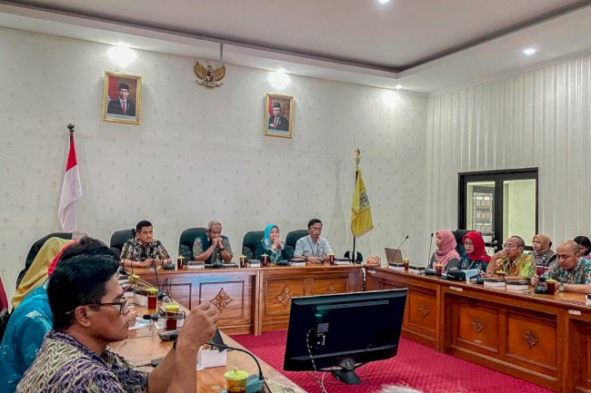 Rakor Penyaluran Bantuan Pangan Pemerintah di Kabupaten Klaten