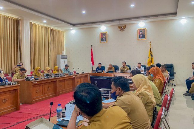 KOORDINASI PERSIAPAN PENYALURAN BANTUAN PANGAN 