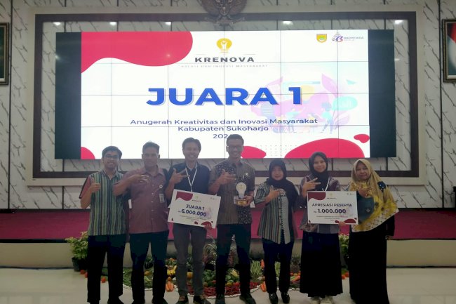 Kabupaten Klaten Memperoleh Juara 1 di Ajang Lomba Krenova Soloraya Kategori Umum Tahun 2024