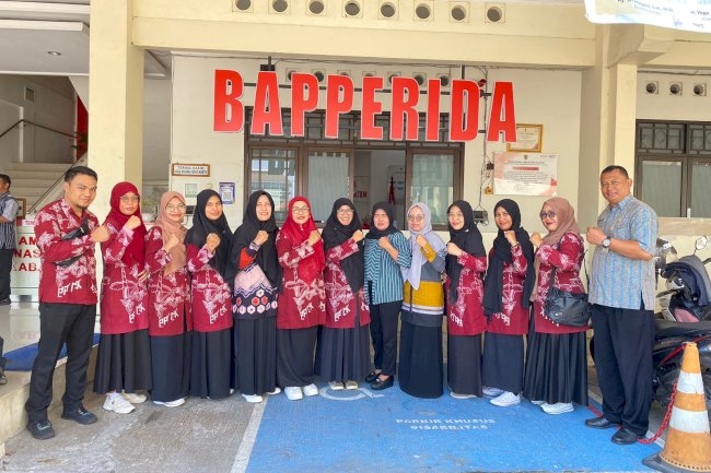 Bapperida Terima Kunjungan Studi Tiru Bappeda Kabupaten Rejang Lebong