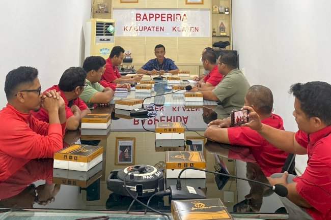 AUDIENSI PENYAMPAIAN RENCANA AKSI NPCI KLATEN