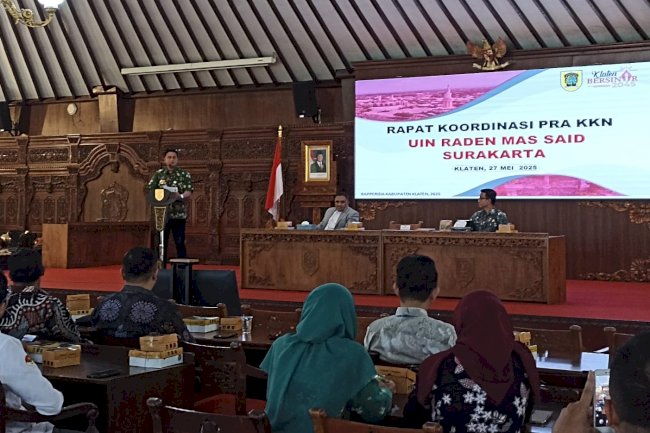 BUPATI HARAPKAN KKN UIN RADEN MAS SAID GALI POTENSI DESA DI KLATEN