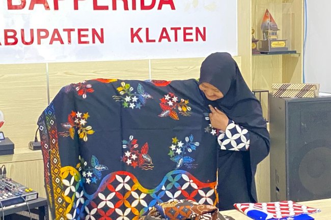 BAPPERIDA KLATEN GELAR KOORDINASI BATIK SINDU MELATI