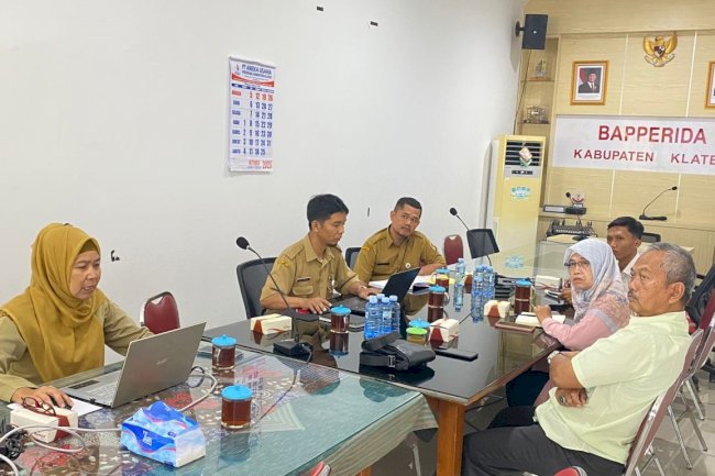 BAPPERIDA KLATEN MANTAPKAN PERSIAPAN PENILAIAN CSR AWARDS