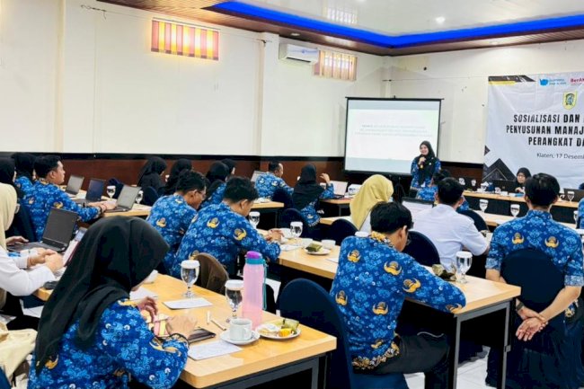 BAPPERIDA SELENGGARAKAN SOSIALISASI PENYUSUNAN MANAJEMEN RISIKO