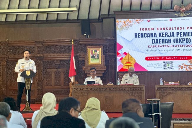 BAPPERIDA GELAR FORUM KONSULTASI PUBLIK RANCANGAN AWAL RKPD 2027