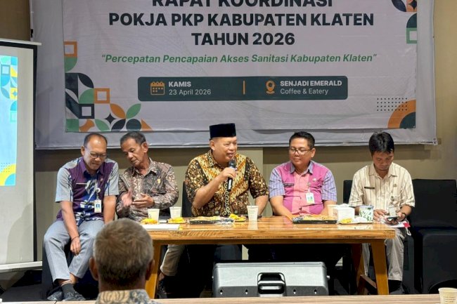 AKSES SANITASI JADI FOKUS RAKOR POKJA PKP KLATEN
