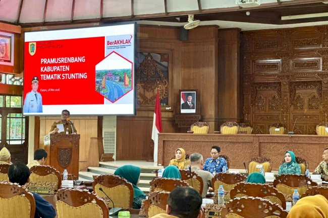 PRA MUSRENBANG TEMATIK STUNTING SEBAGAI UPAYA PENCEGAHAN DAN PENURUNAN STUNTING DI KLATEN