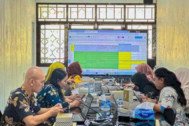 BAPPERIDA GELAR VERIFIKASI KERTAS KERJA CAPAIAN KINERJA TW II