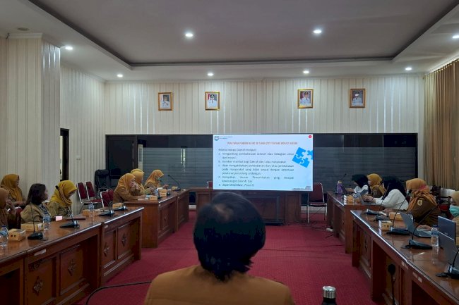 TINGKATKAN TATA KELOLA INOVASI DAERAH, BAPPERIDA LAKSANAKAN EVALUASI INOVASI TAHUN 2024  DAN INPUT INOVASI 2025 