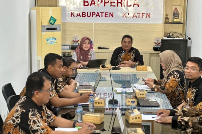 KUNJUNGAN KERJA BAPPERIDA SUKOHARJO TERKAIT PENYUSUNAN RAD PD