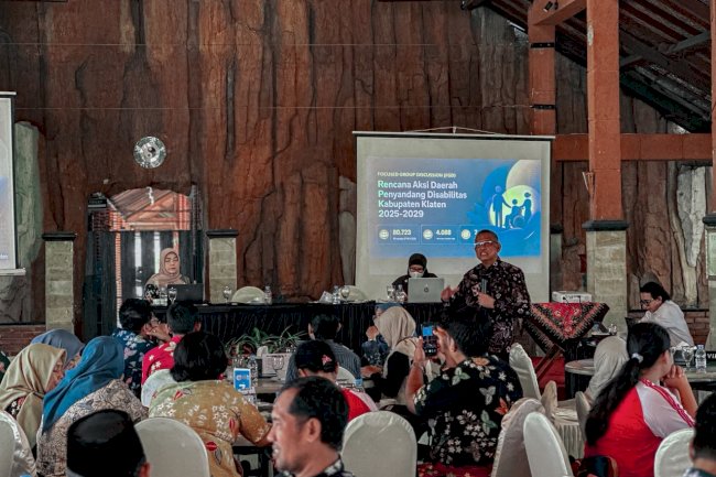 BAPPERIDA LAKSANAKAN FGD PENYUSUNAN RAD PENYANDANG DISABILITAS