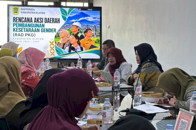 DUKUNG PELAKSANAAN PKG DI KLATEN, BAPPERIDA GELAR RAKOR PENYUSUNAN DOKUMEN PKG