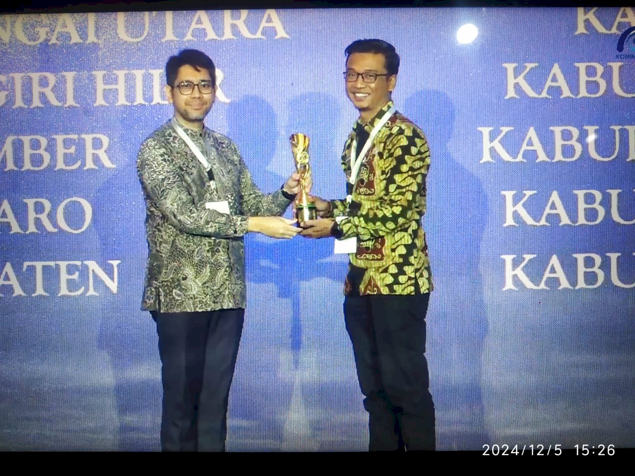 Klaten Menerima Penghargaan Kabupaten Sangat Inovatif Tahun 2024