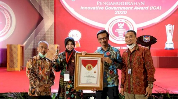 Klaten Terima Penghargaan Kabupaten Sangat Inovatif