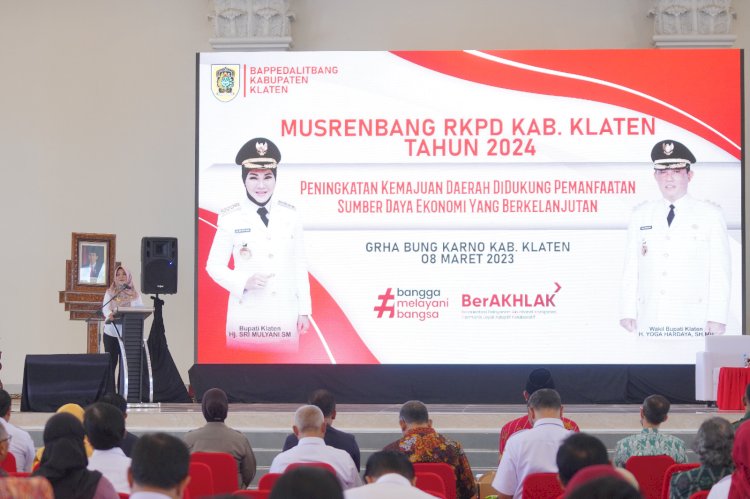 Klaten Gelar Musrenbang RKPD Tahun 2024