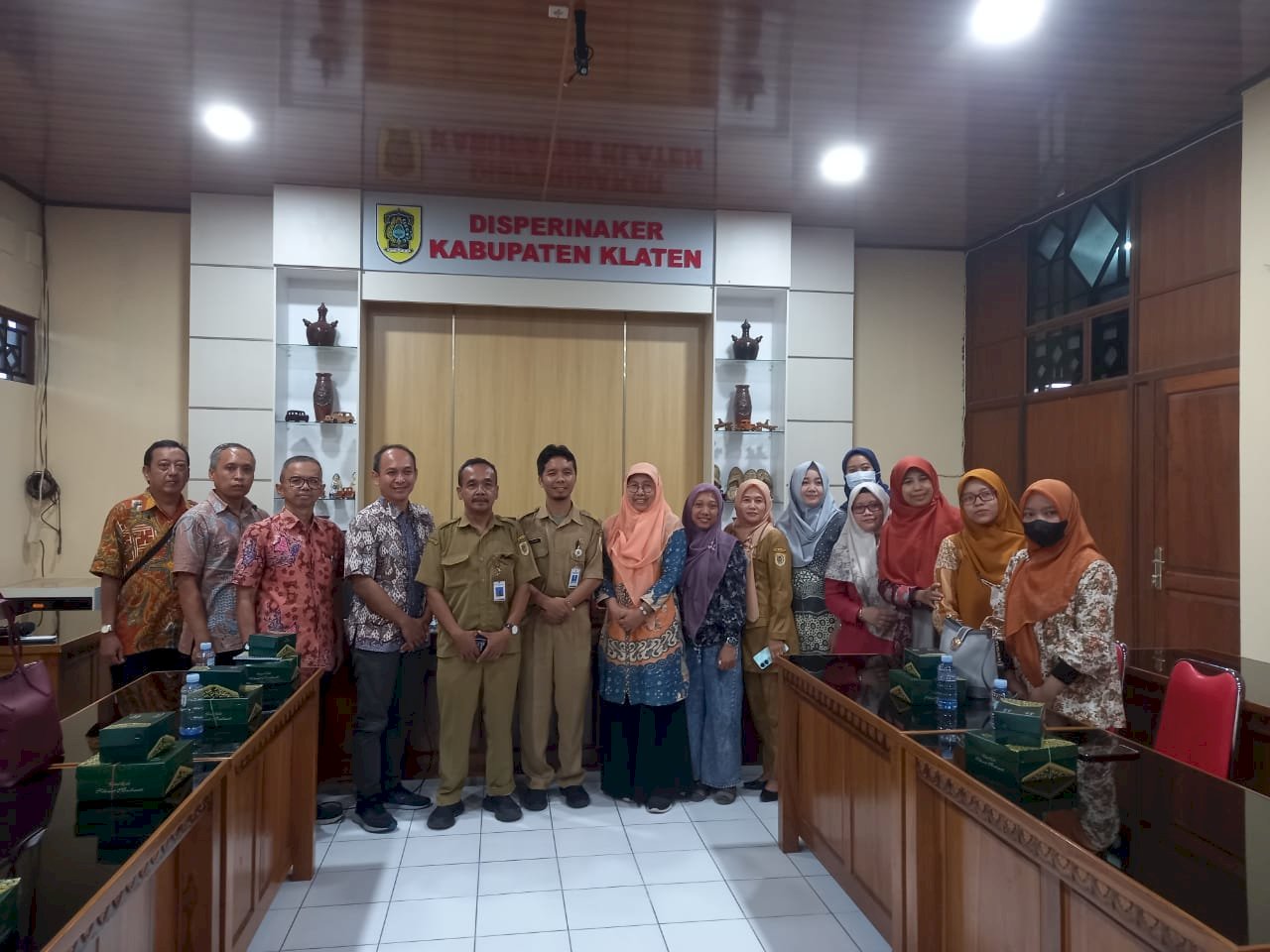 Menerima Kunjungan Kerja Dari Bappeda Kabupaten Sidoarjo