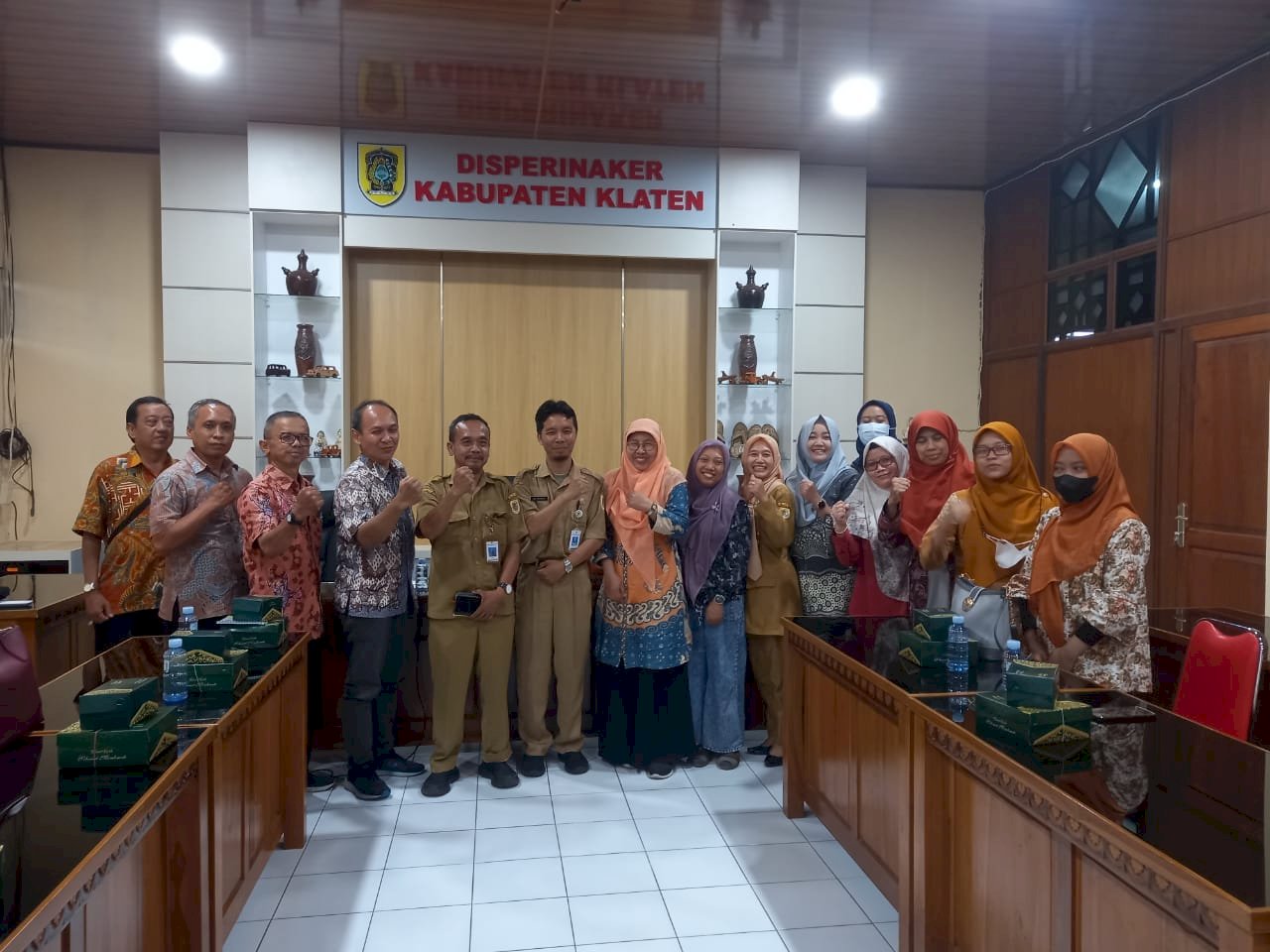 Menerima Kunjungan Kerja Dari Bappeda Kabupaten Sidoarjo