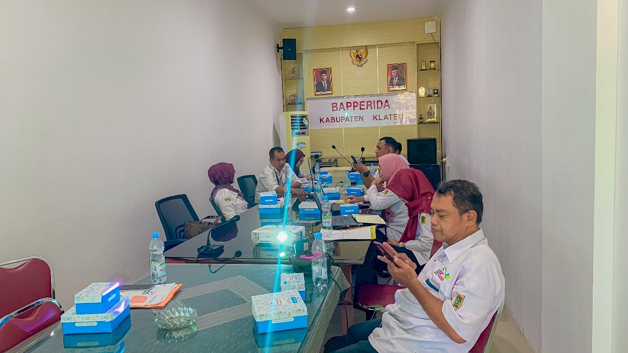 FASILITASI PERSIAPAN PENILAIAN KINERJA PENANGANAN STUNTING KABUPATEN KLATEN 2023