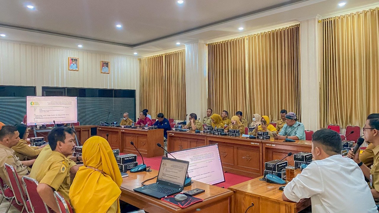 KOORDINASI PERSIAPAN PENYALURAN BANTUAN PANGAN 