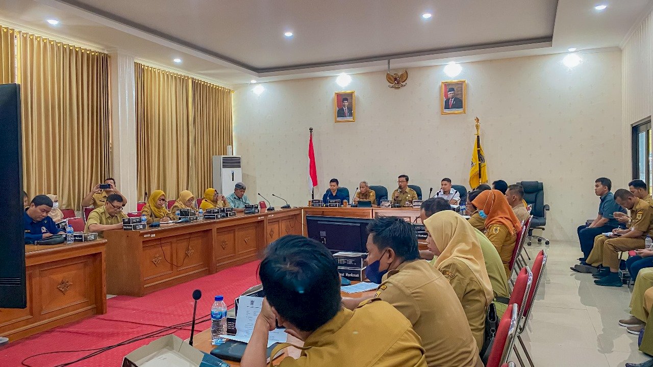 KOORDINASI PERSIAPAN PENYALURAN BANTUAN PANGAN 