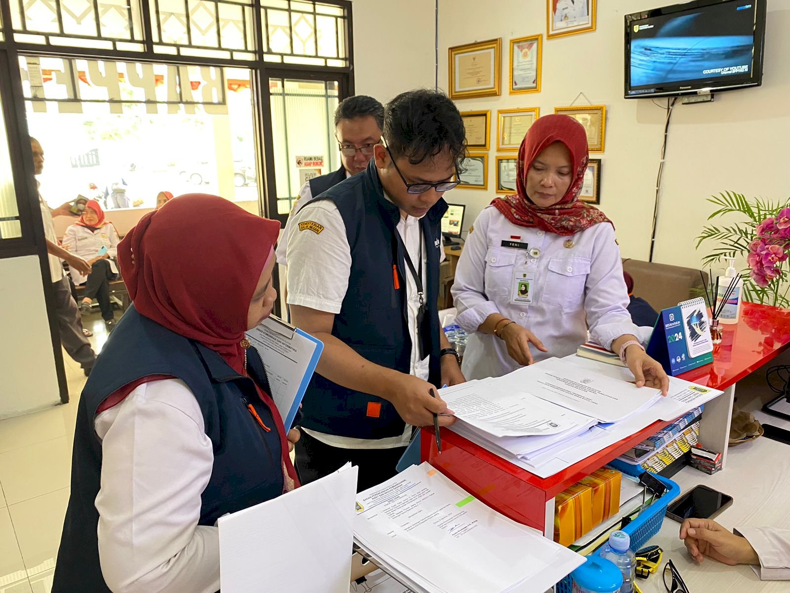 Mewujudkan Badan Publik Informatif, Bapperida Terima Visitasi KIP 