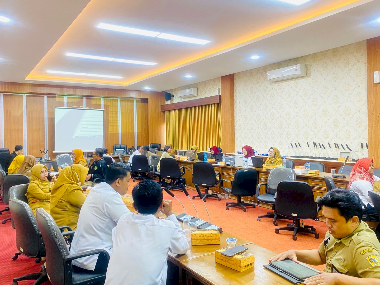 BAPPERIDA SELARASKAN DATA EVALUASI RENJA PERANGKAT DAERAH