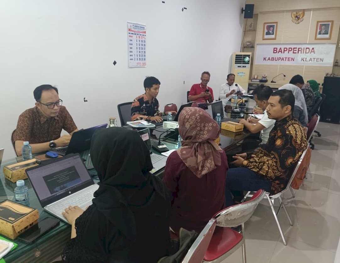 KLATEN BERSIAP MENGHADAPI TANTANGAN MERKURI, BAPPERIDA GELAR RAPAT FINALISASI RENCANA AKSI DAERAH