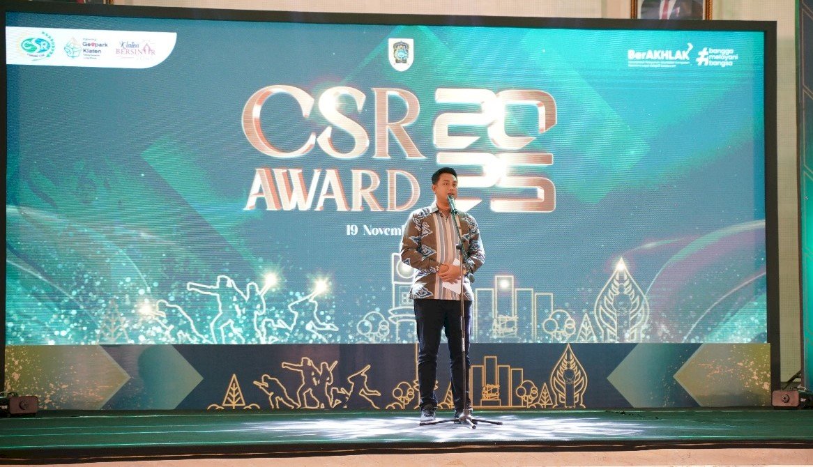 APRESIASI PERUSAHAAN, PEMKAB KLATEN BERIKAN CSR AWARD 2025